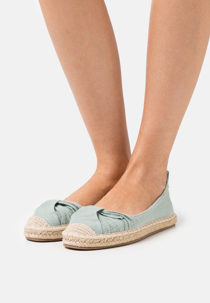 Ballerine Anna Field Espadrillas Plates Slip on Menthe Femme | ZDK-0478353